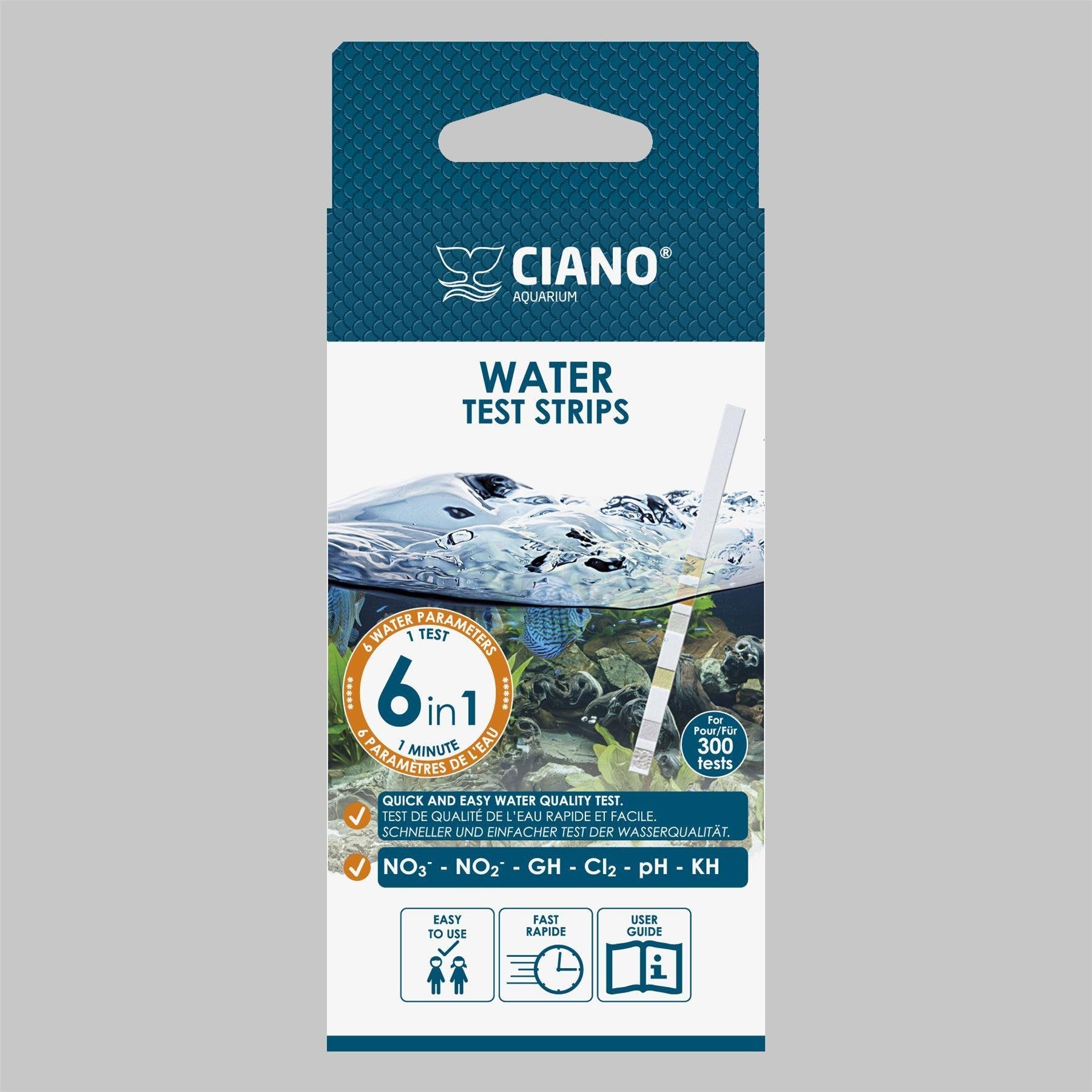 Ciano Water Test Strips 6 in 1