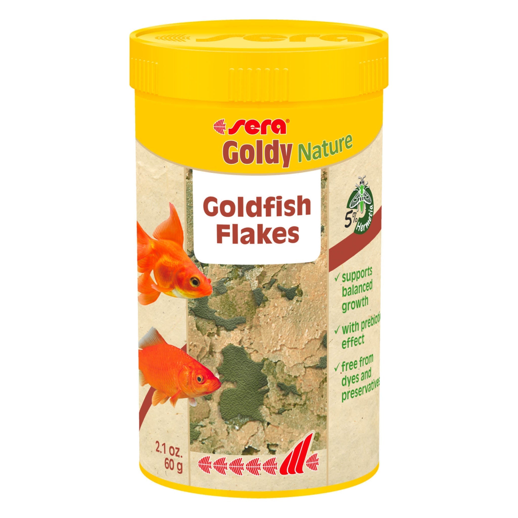 Sera Goldy Nature Goldfish Flakes - 60g 250ml