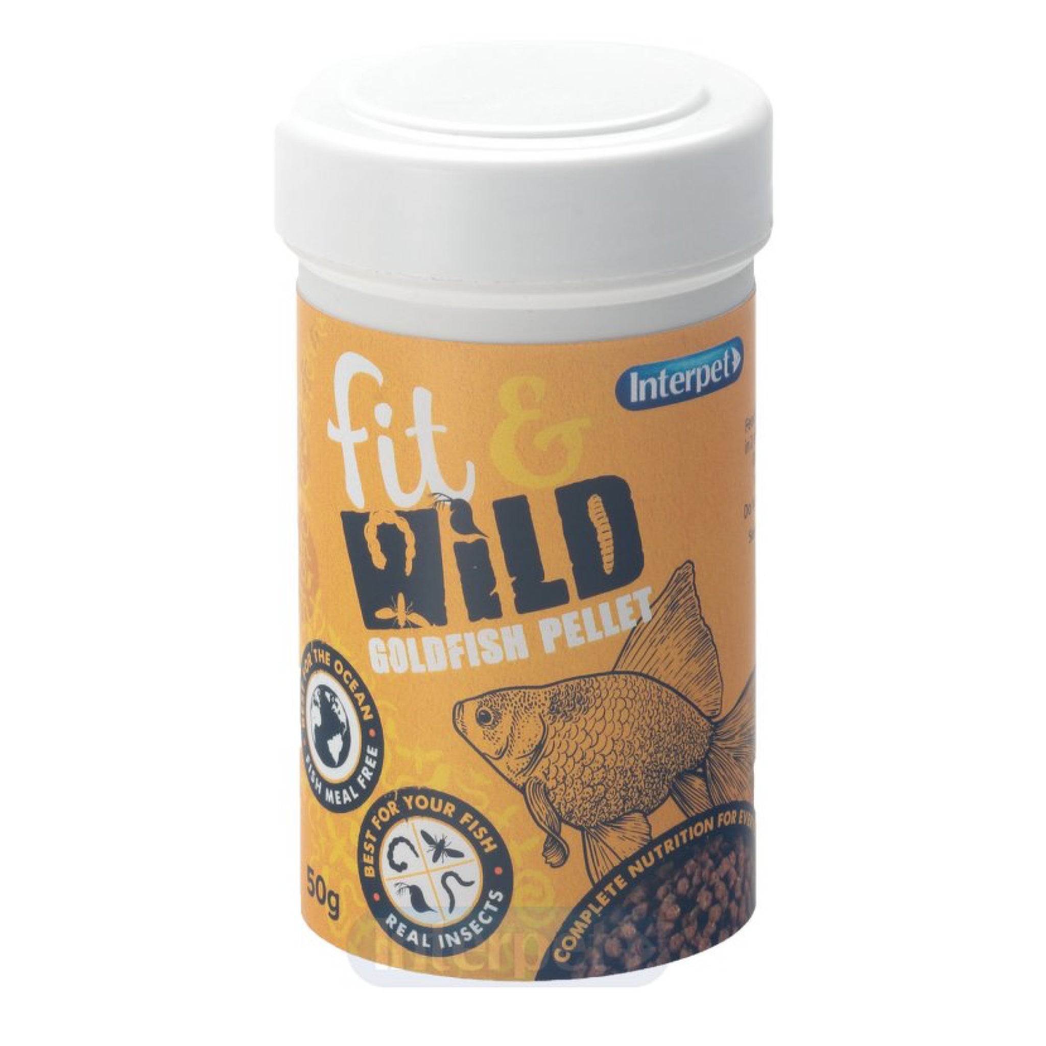 Interpet Fit & Wild Gold Pellet - 50g