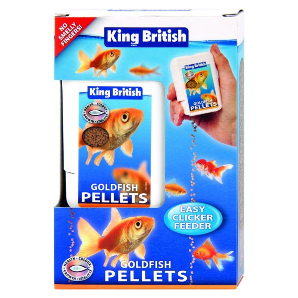 King British Goldfish Easy Clicker Feeder 26g