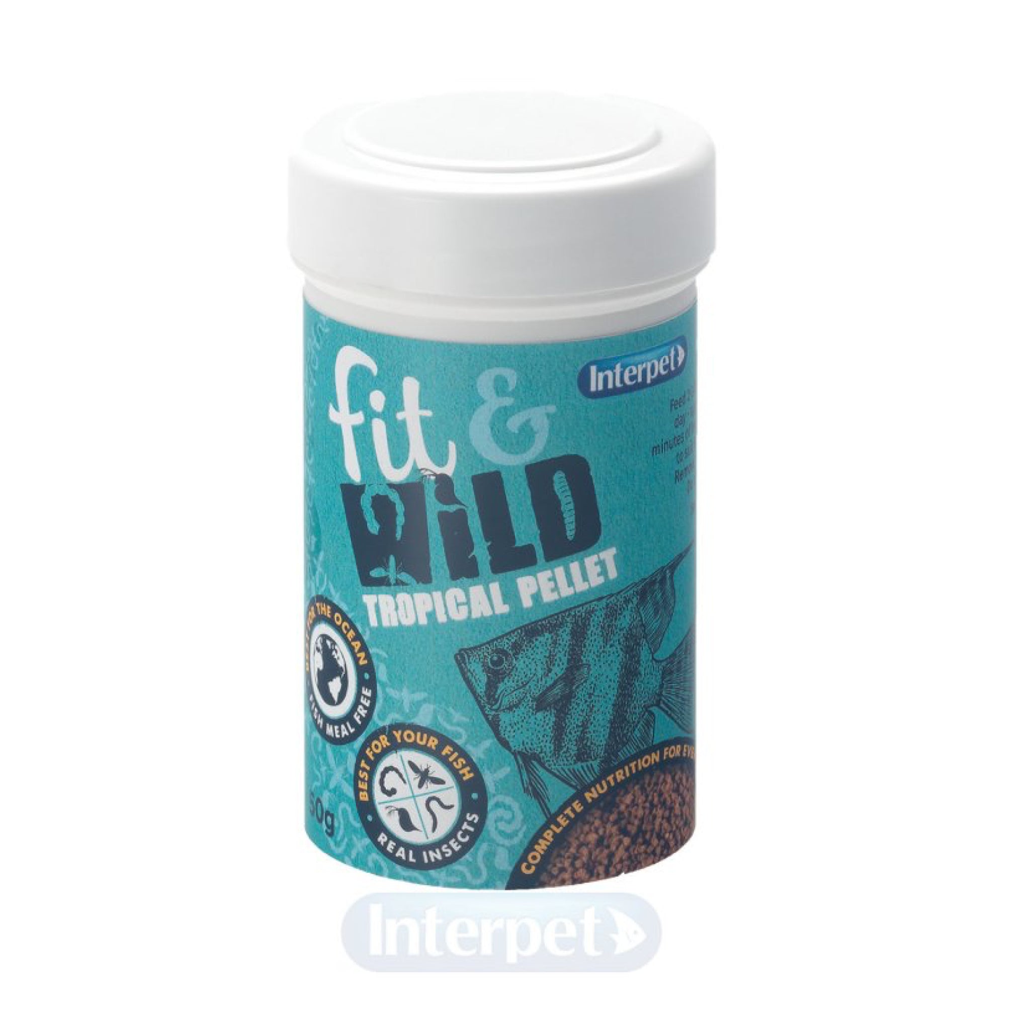 Interpet Fit & Wild Tropical Pellet - 50g