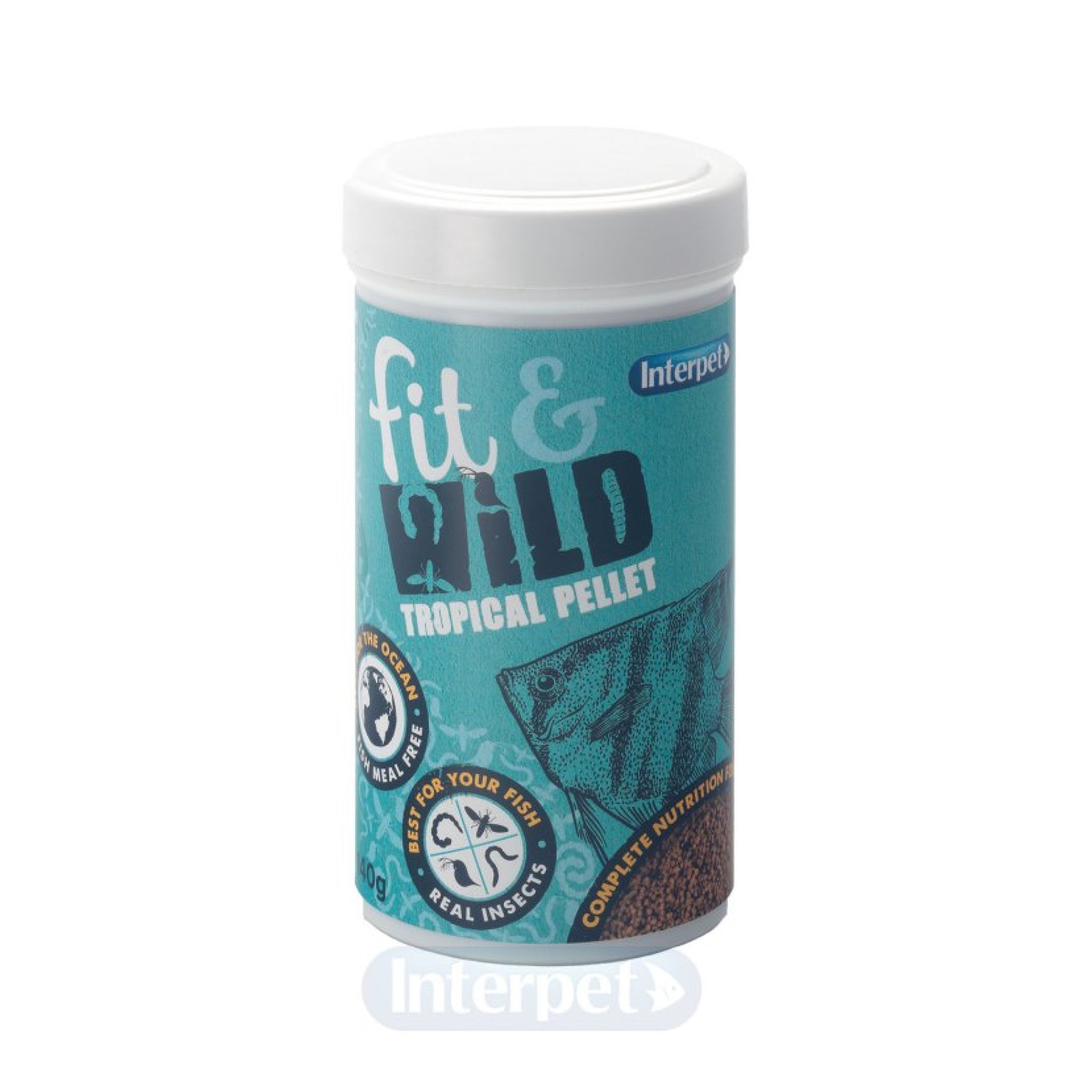 Interpet Fit & Wild Tropical Pellet - 140g