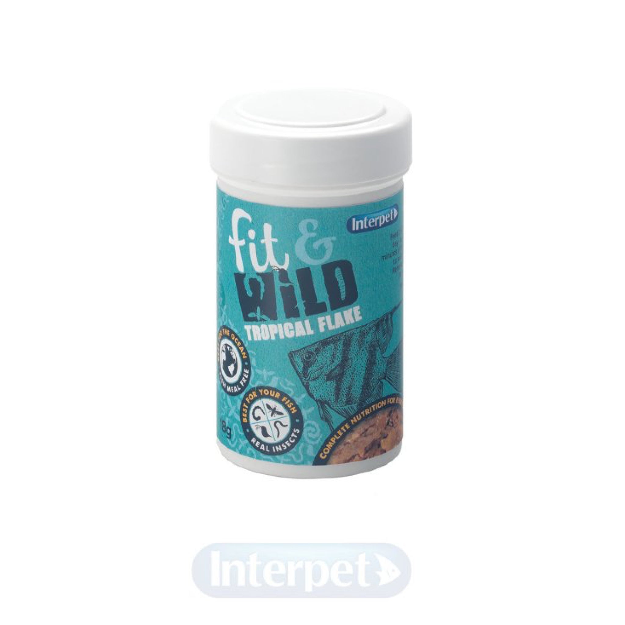 Interpet Fit & Wild Tropical Flake - 18g