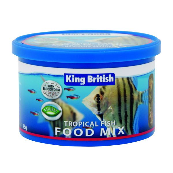 King British Tropical Fish Food Mix 25g