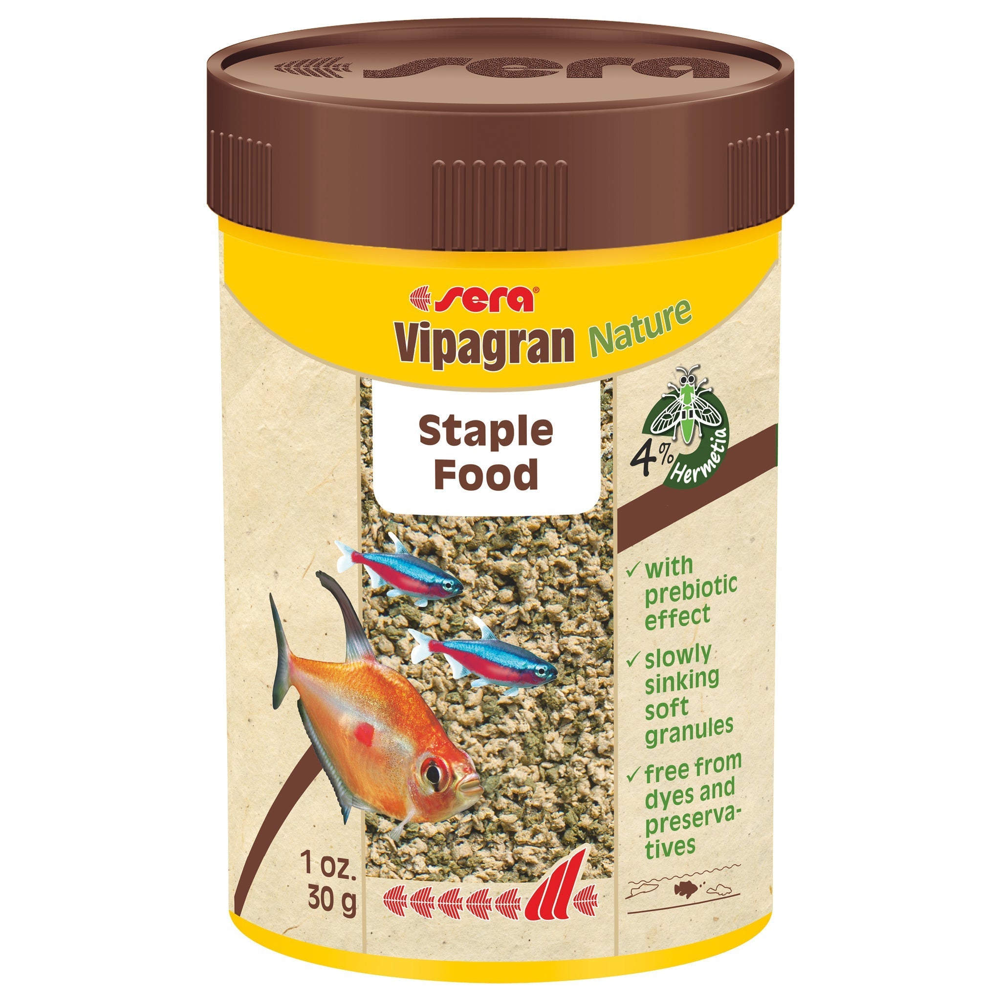 Sera Vipagran Nature Sinking Granules - 30g 100ml