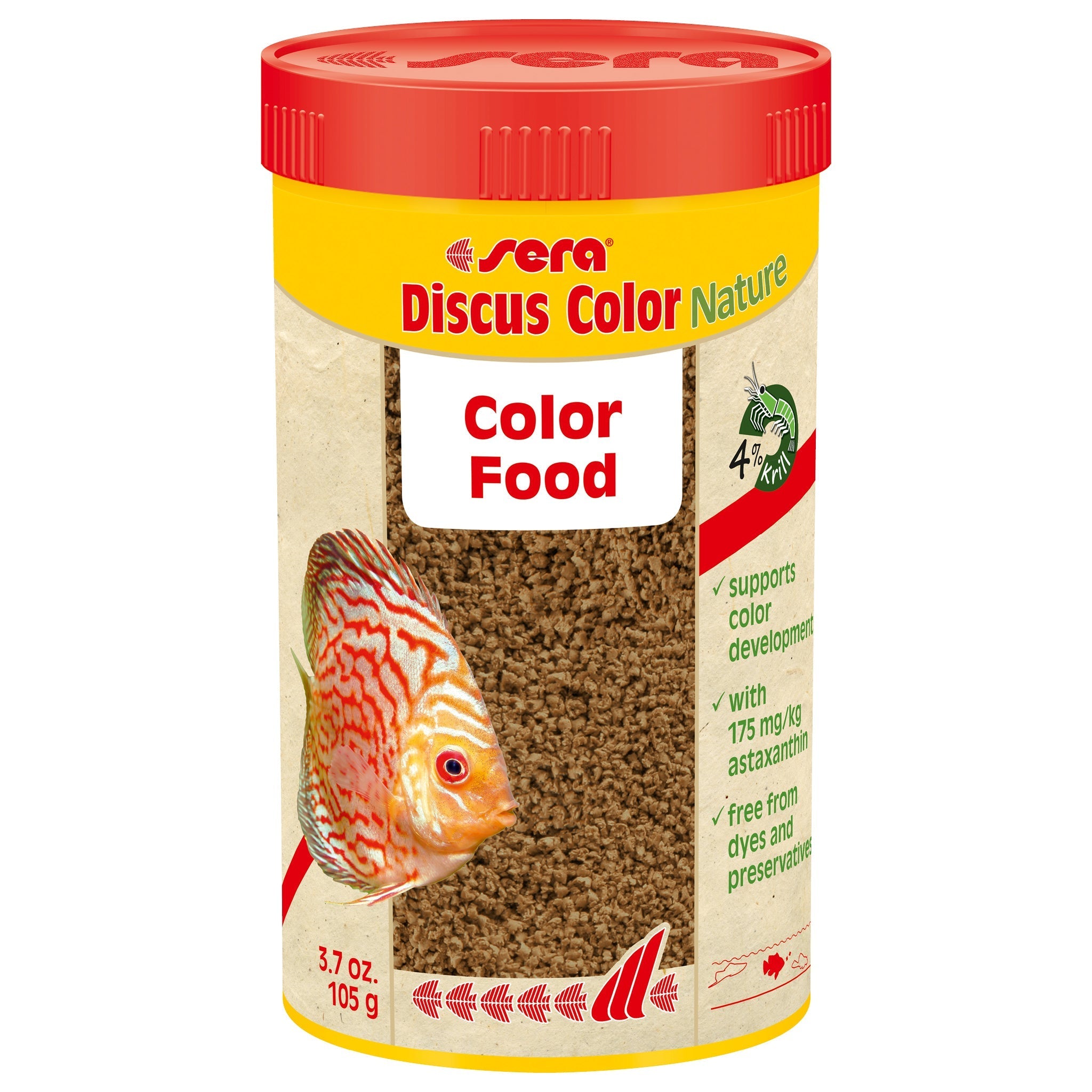 Sera Discus Colour Nature 105g 250ml