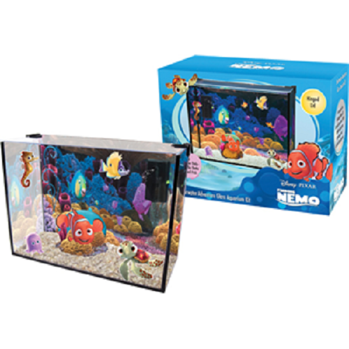 Penn Plax Disney Finding Nemo Glass Aquarium Kit 15 Litre