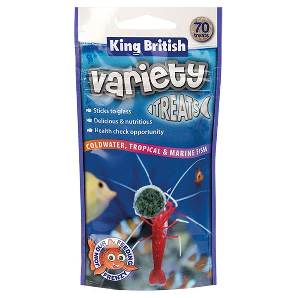 King British Variety Fish Treats 40g