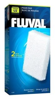 Fluval U2 - Replacement Aquarium Filter Foam - 2 pack