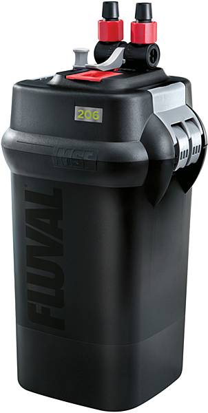 Fluval 206 External Aquarium Filter - 200L, A207