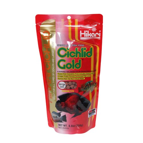 Hikari Cichlid Gold Large Pellets 250g - Tropical Fish Food