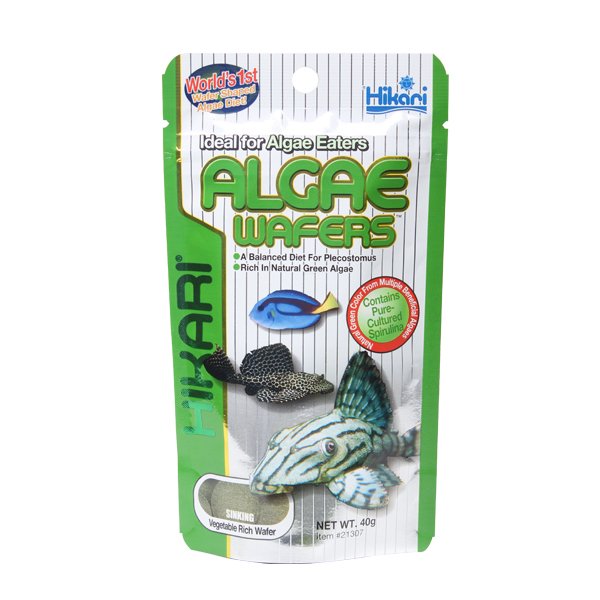 Hikari Tropical Herbivore Algae Wafers 40g Sinking Fish Food