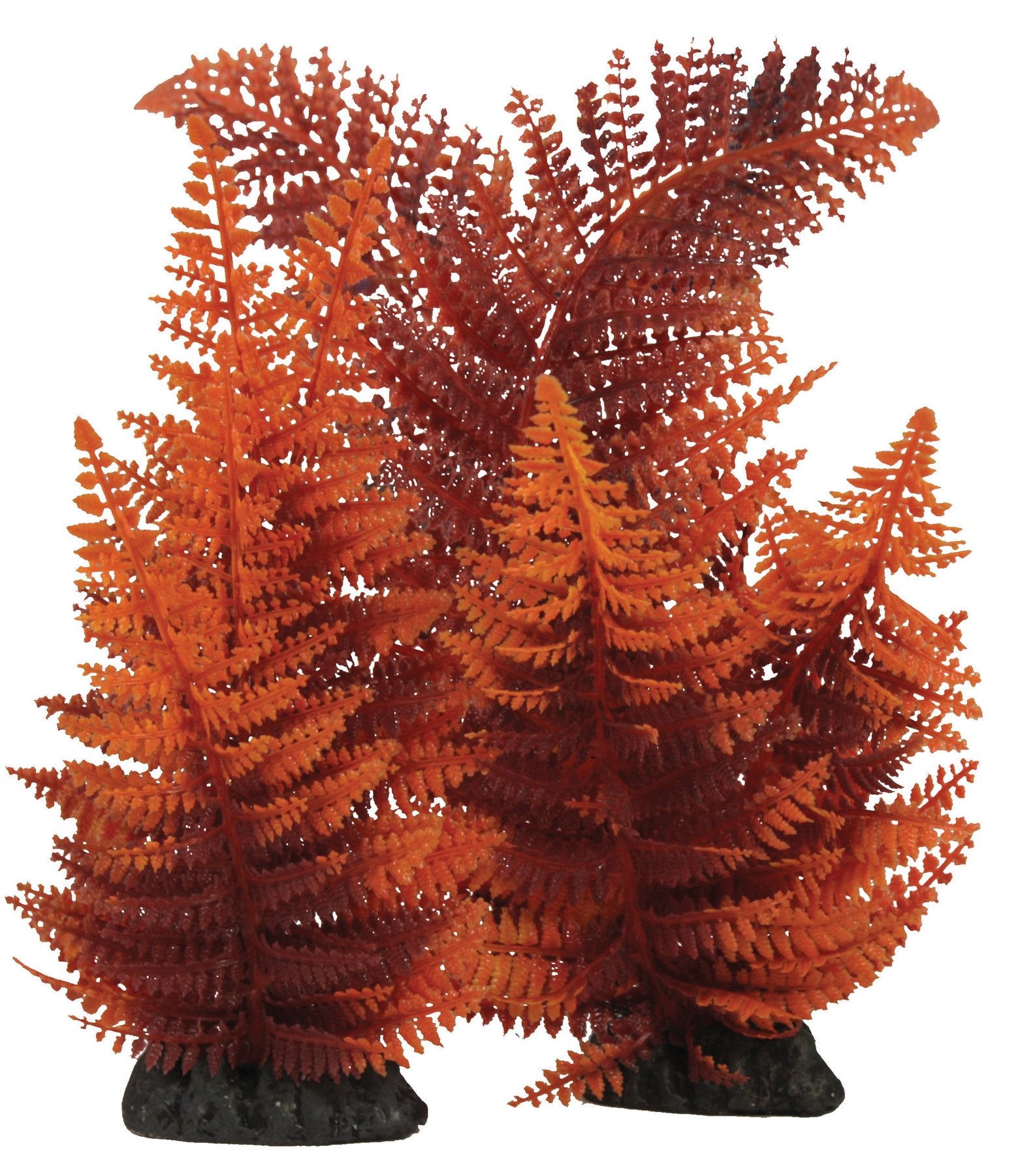 Hugo Kamishi Broad Leaf Fern Red 20cm Aquarium Ornaments