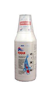 NT Labs Koi Care E-X-5 250ml - Anti Parasite Treatment