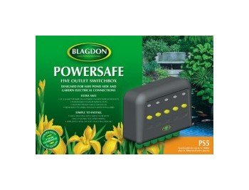 Blagdon PowerSafe pond Switchbox x 5 Outlets (1040235)