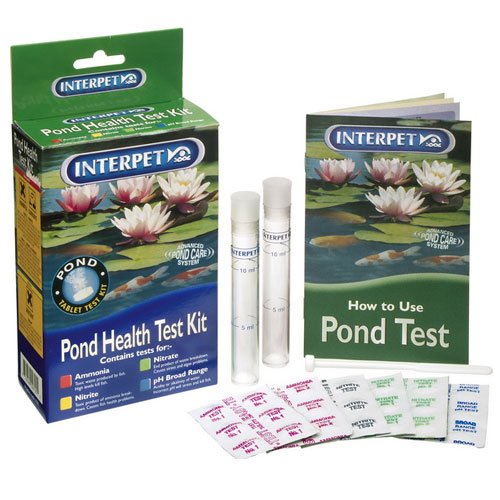 Interpet Pond Health Test Kit Ammonia, Nitrite, Nitrate & pH *Short Code* RTC