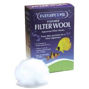 Interpet Polymer Filter Wool 100g Aquarium Water Polisher