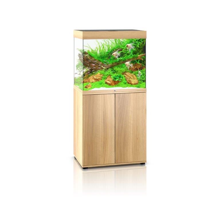 Juwel Lido 200 Aquarium & Cabinet (LED lighting) - Light Wood, Black, White or Grey