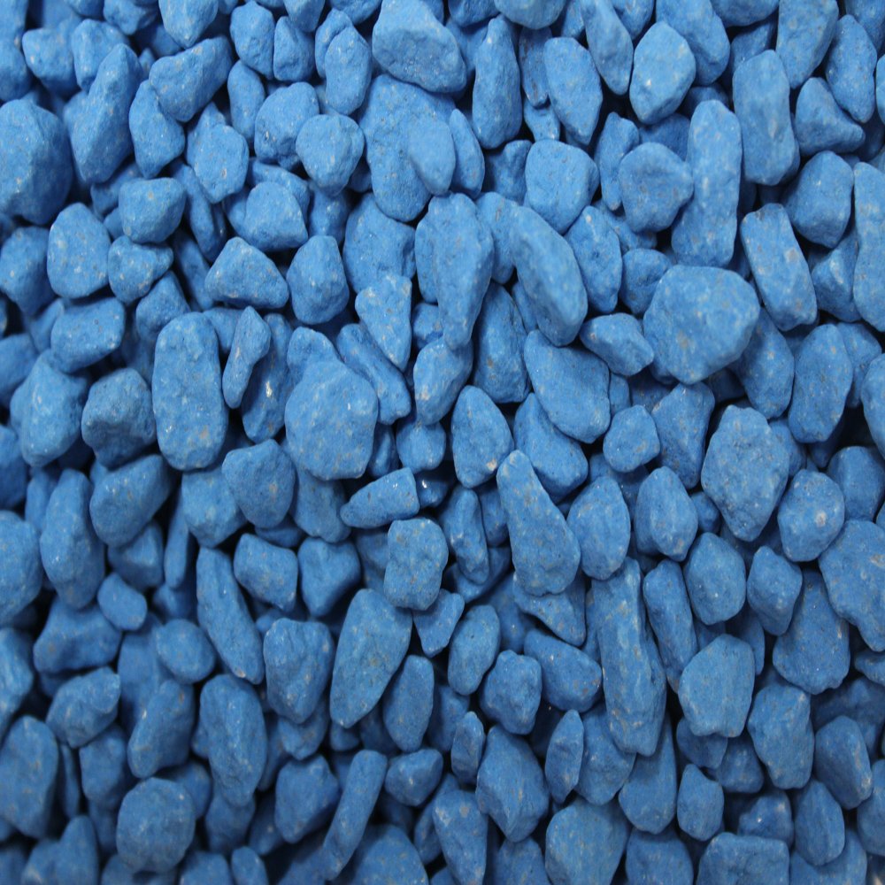 Unipac Coloured Aquarium Gravel 3 - 8mm - Light Blue 2.5KG