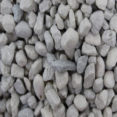 Unipac Mercury White Aquarium Gravel 5 - 8mm - 2.5KG