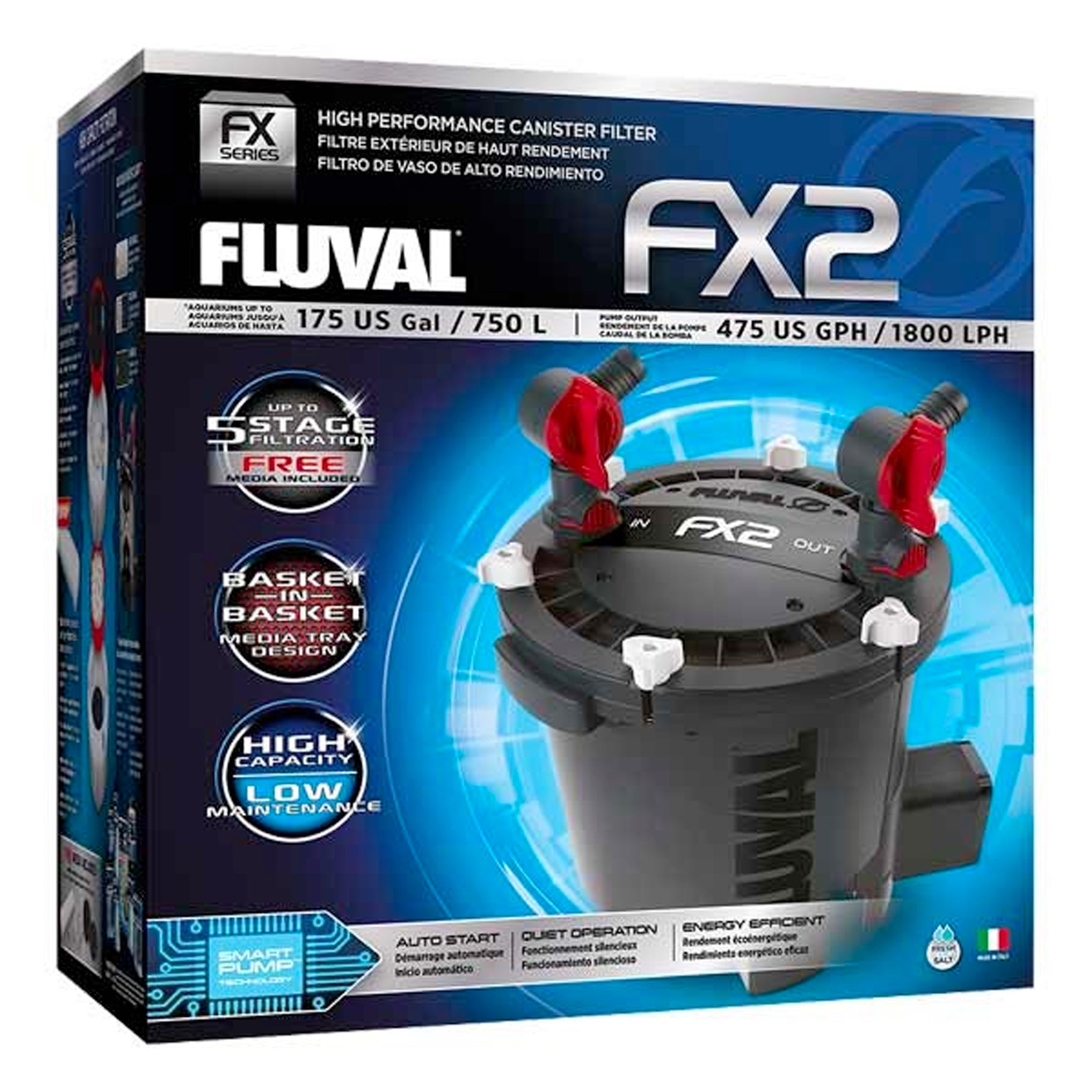 Fluval FX High Performance External Canister Filter - FX2