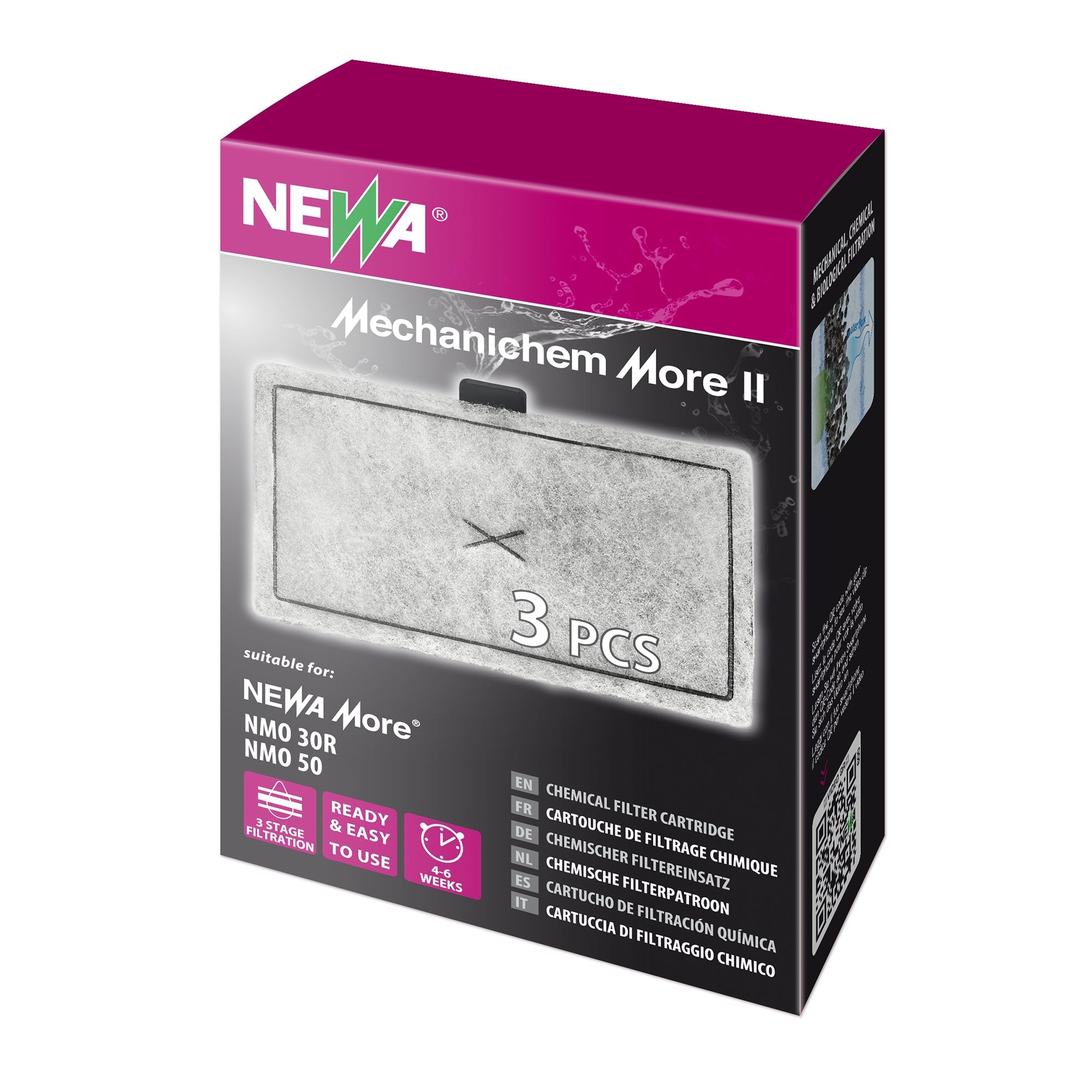 NEWA Mechanichem Filter Cartridge 3pcs - More II NMO 30R & NMO 50