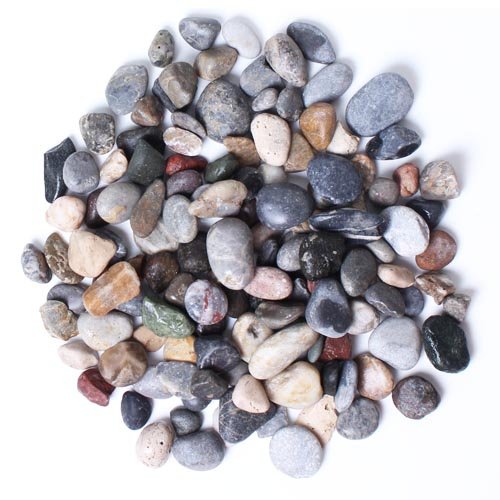 Decorative Pebbles Mixed River Pebbles 2KG Natural (PARE02A)