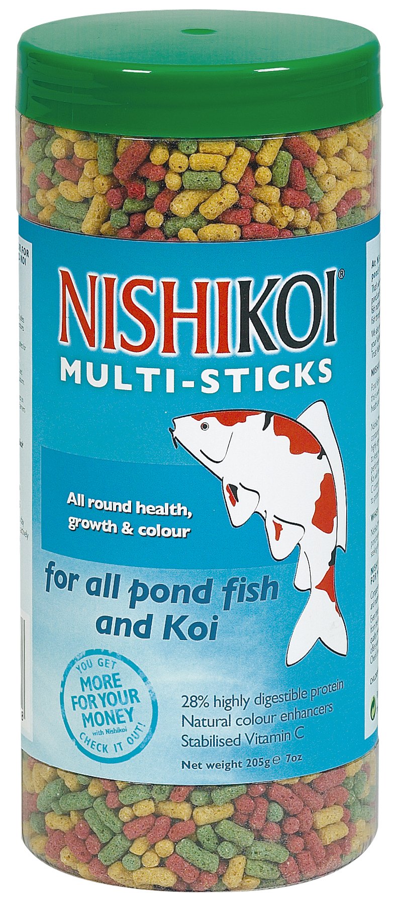 Nishikoi Multi Fish Floating Food Sticks 205g