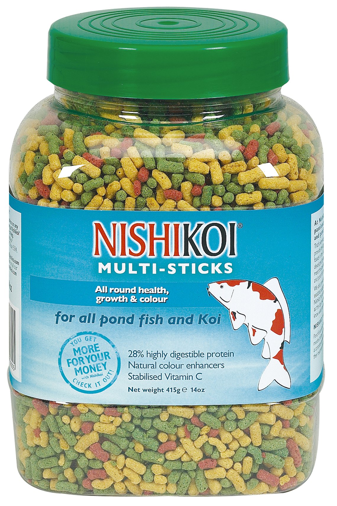 Nishikoi Multi Fish Floating Food Sticks 415g