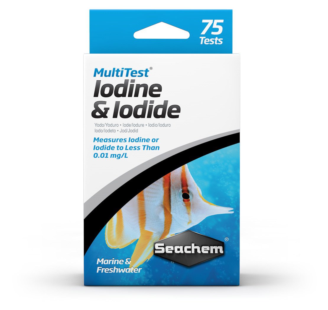 Seachem MultiTest: Iodine & Iodide 75 Tests (978)