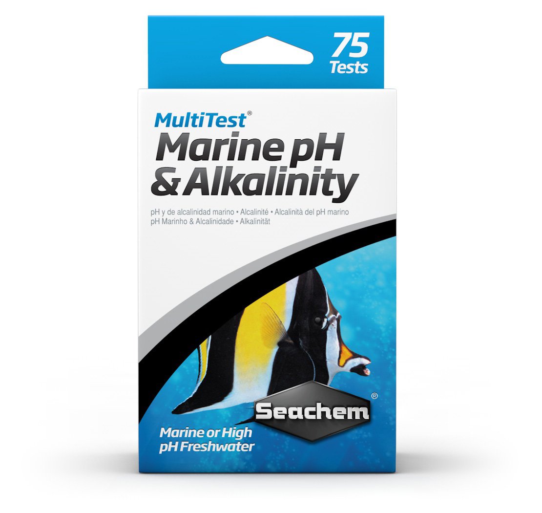 Seachem MultiTest: pH & Alkalinity 75 Tests (940)