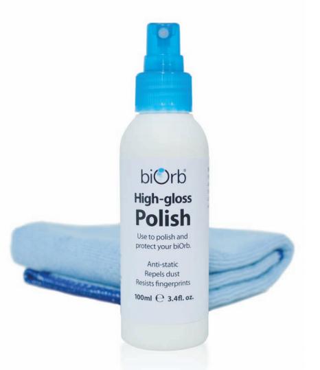 biOrb Maintenance Polish and cloth accessory (46033)