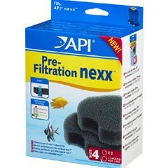 API Pre-Filtration Nexx Replacement Aquarium Filter Foam x 2