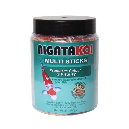 NigataKoi Multi-Sticks - Floating Pond Fish Food