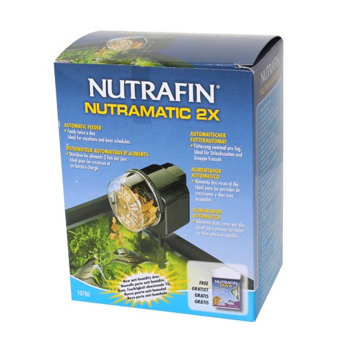Nutrafin Hagen NutraMatic 2X Automatic Aquarium Fish Feeder