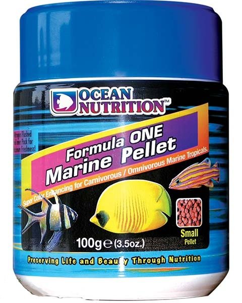 Ocean Nutrition Formula One Marine Small Food Pellets 100g