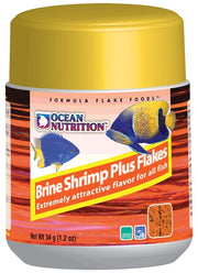 Ocean Nutrition Brine Shrimp Plus Flakes 156g - Marine Fish