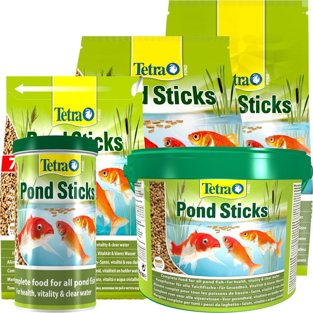 Tetra Pond Floating Food Sticks For All Pond Fish (1L, 4L, 7L, 10L, 15L, 25L, 40L, 50L)