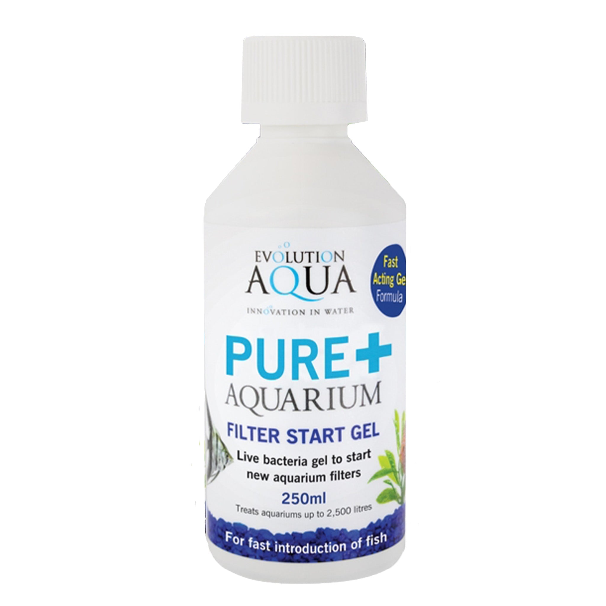 Evolution Aqua Pure Aquarium Filter Start Gel250ml