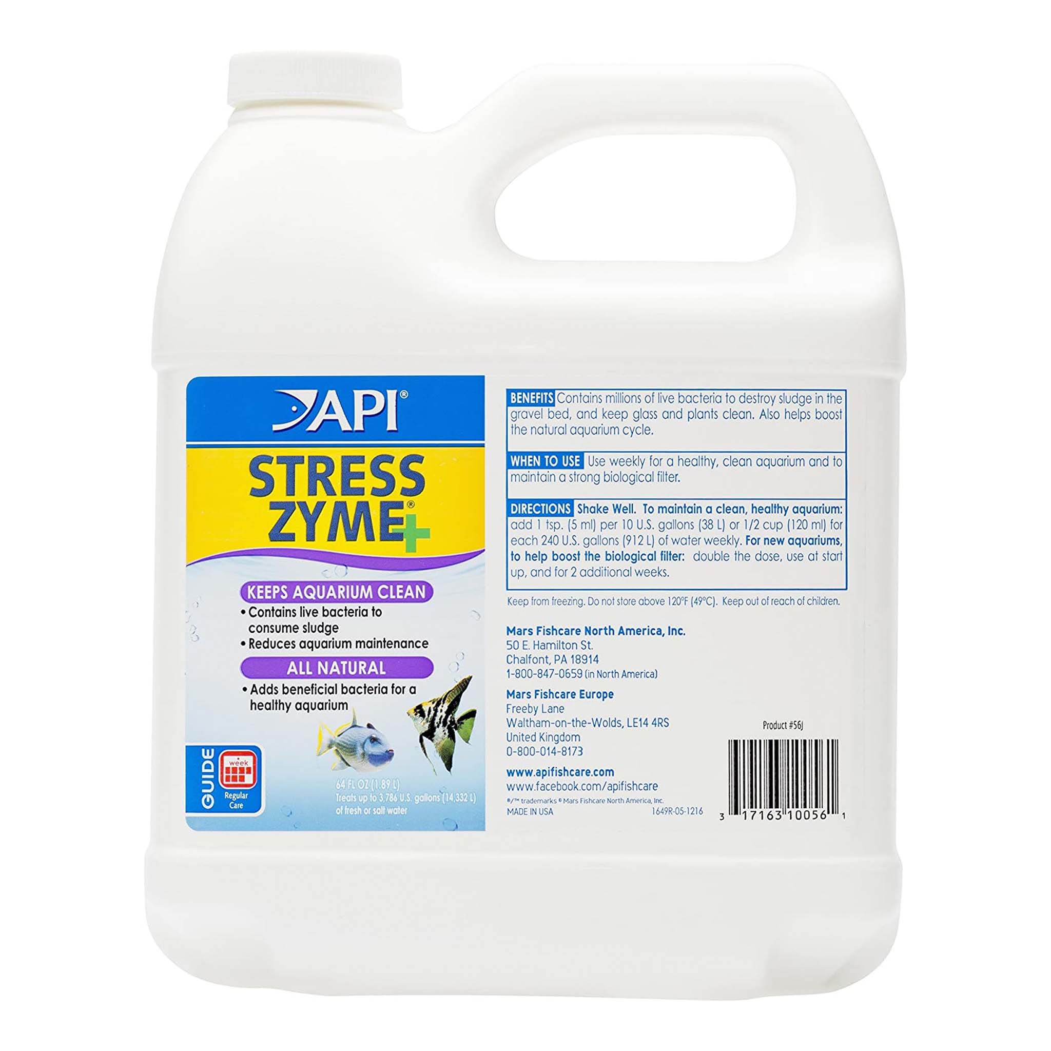 API Stress Zyme - 1.89L 64oz