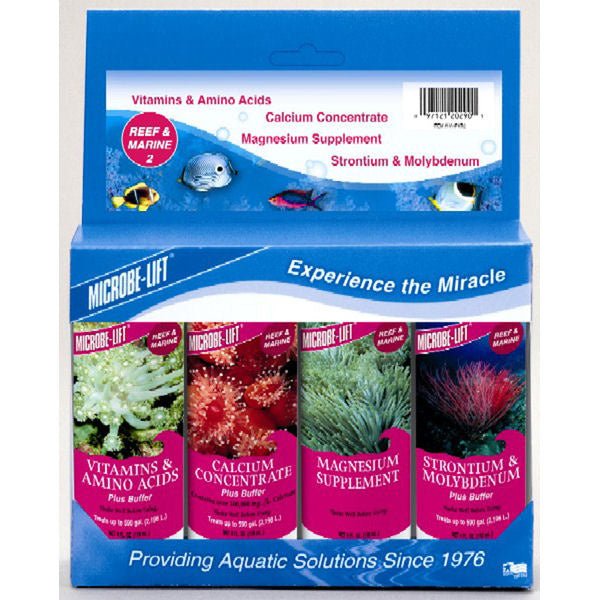 Microbe Lift #2 Reef & Marine Starter Kit (4 Pack)