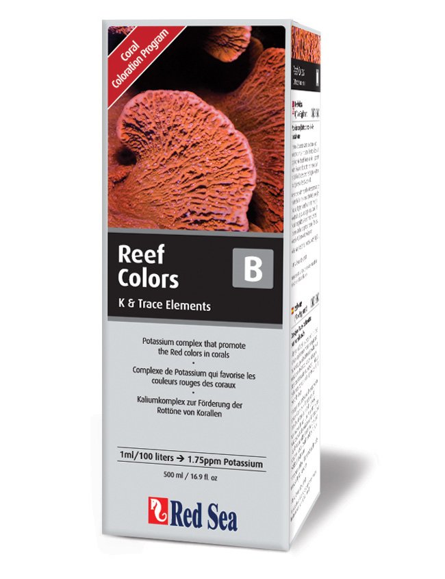 Red Sea Coral Colours B 500ml - Potassium & Trace Elements