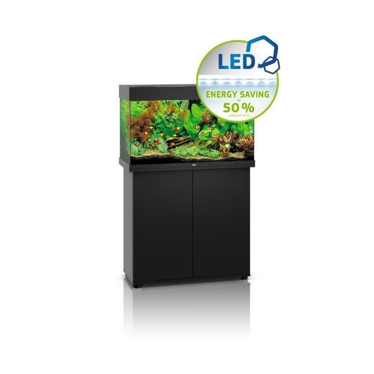 Juwel Rio 125 Aquarium & Cabinet (LED lighting) - Light Wood, Dark Wood, Black, White or Grey