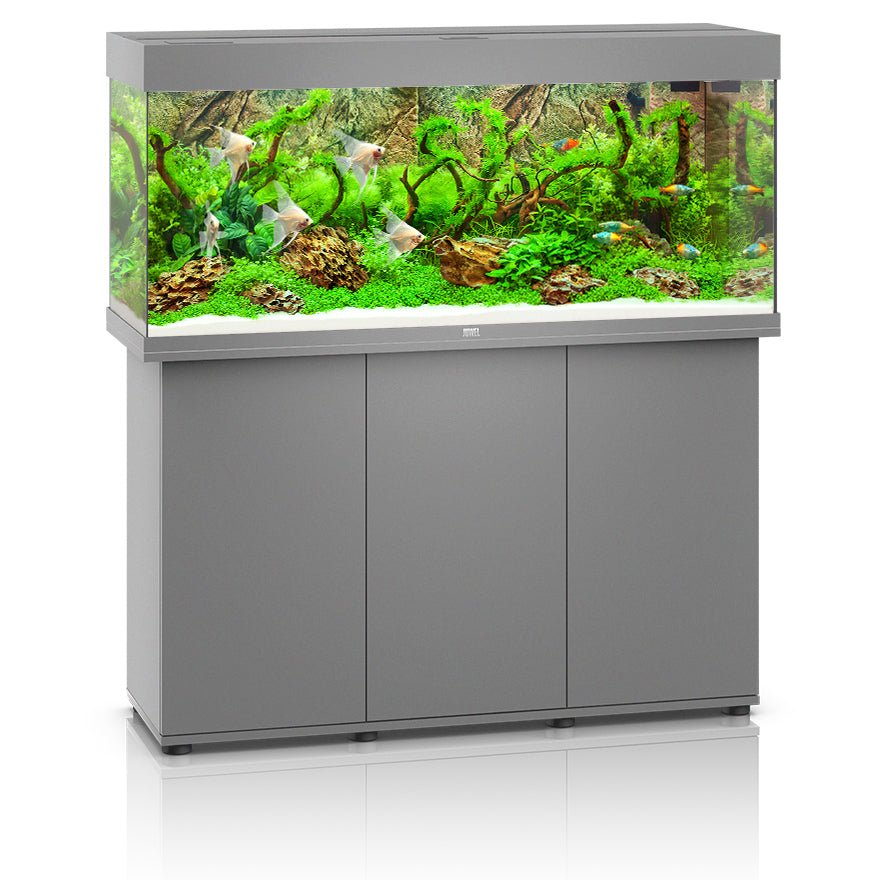 Juwel Rio 240 Aquarium & Cabinet (LED lighting) - Light Wood, Dark Wood, Black, White or Grey