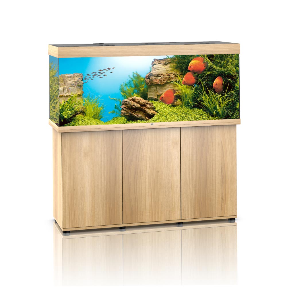 Juwel Rio 450 Aquarium & Cabinet (LED lighting) - Light Wood, Dark Wood, Black or White