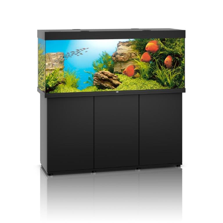 Juwel Rio 450 Aquarium & Cabinet (LED lighting) - Light Wood, Dark Wood, Black or White