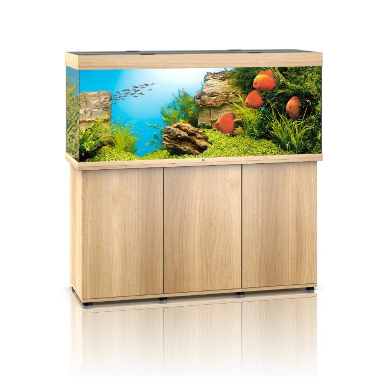 Juwel Rio 450 Aquarium & Cabinet (LED lighting) - Light Wood, Dark Wood, Black or White