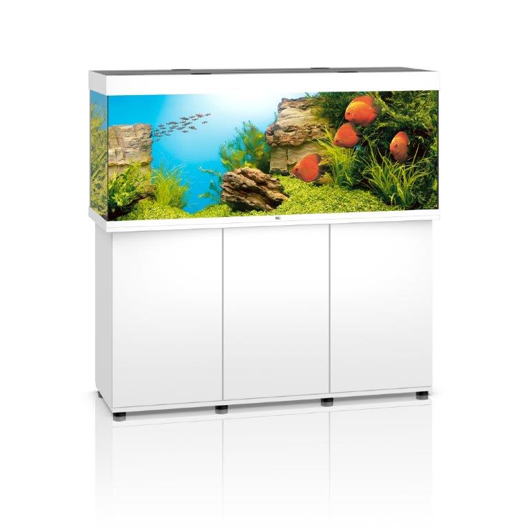 Juwel Rio 450 Aquarium & Cabinet (LED lighting) - Light Wood, Dark Wood, Black or White