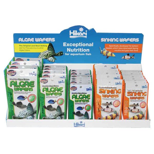 Hikari Algae Wafers Counter Display