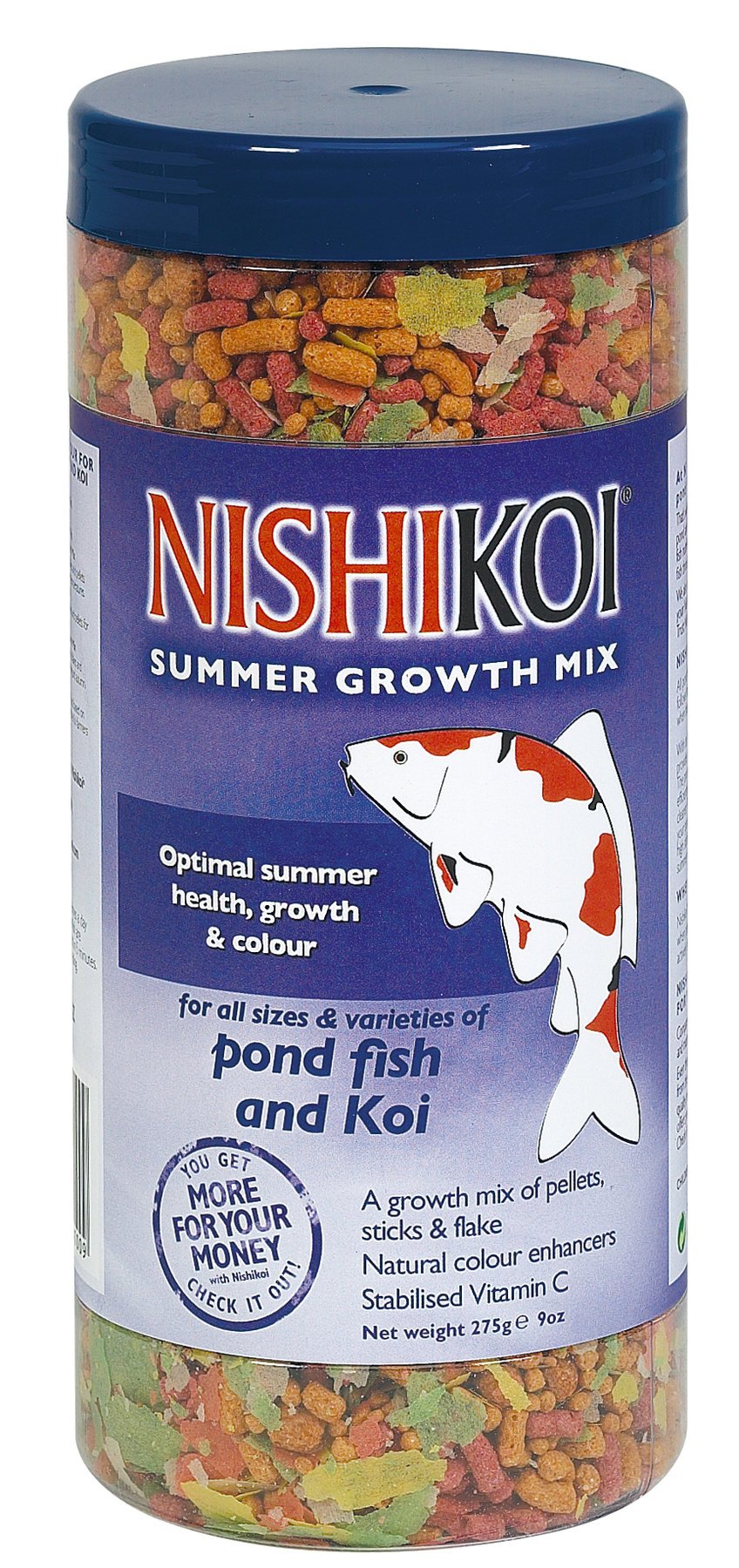 Nishikoi Summer Growth Mix Koi & Pond Fish Food 275g